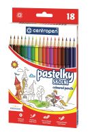 Školní pastelky Centropen 9520, 18ks