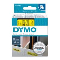 Páska Dymo D1 12 mm x 7m, černý tisk/žlutý podklad, 45018, S0720580 (1)