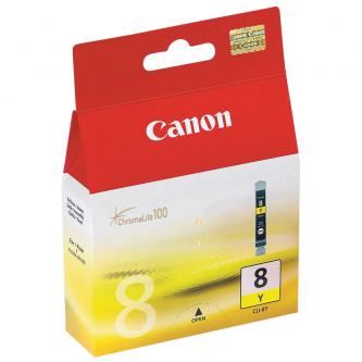 Inkoustová cartridge Canon CLI-8Y 0623B001, yellow, 13 ml, originál