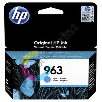HP originální ink 3JA23AE#301, HP 963, cyan, blistr, 700str., 10.77ml, HP Officejet Pro 90