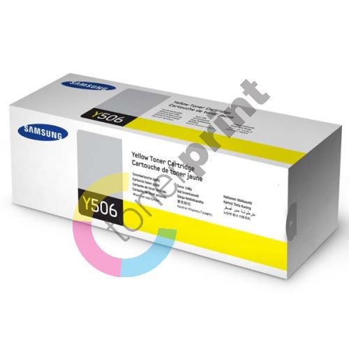 Toner Samsung CLT-Y506L, yellow, SU515A, originál 1