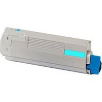 Toner OKI C301, C321, cyan, 44973535, originál (1)