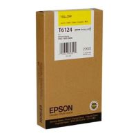 Inkoustová cartridge Epson T6124, C13T612400, žlutá, 220 ml, Stylus Pro 7400/7450, originá (1)