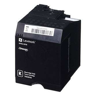 Toner Lexmark 74C0H10, CS720de, CS720dte, CS725de, CS725dte, black, originál