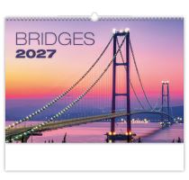 Nástěnný kalendář 2027 – Bridges