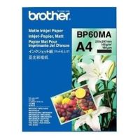 Brother BP60MA, Matte Inkjet Paper, foto papír, matný, bílý, A4, 145 g/m2, 25 ks, inkoust