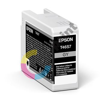 Inkoustová cartridge Epson C13T46S700, SC-P700, gray, originál