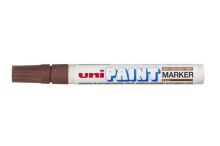 Lakový popisovač Uni Paint Medium PX-20, 2,2-2,8 mm, hnědý
