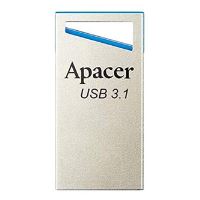 USB flash disk Apacer AH155 128 GB, USB 3.2 Gen 1, kovový, stříbrný