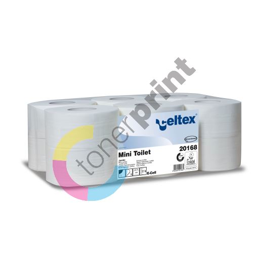 Toaletní papír Mini Jumbo role Celtex Lux 2vrstvy (20165) 1