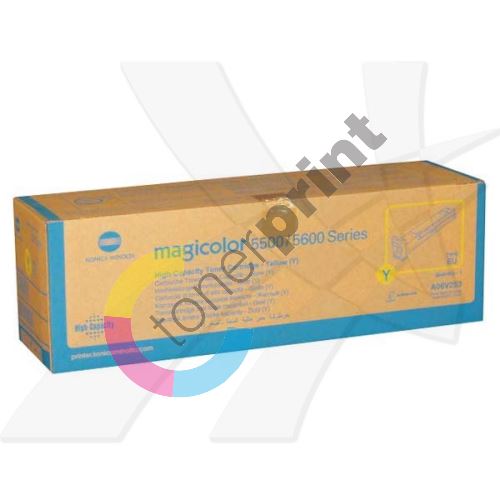 Toner Minolta Magicolor 5550, yellow, A06V253, originál 1