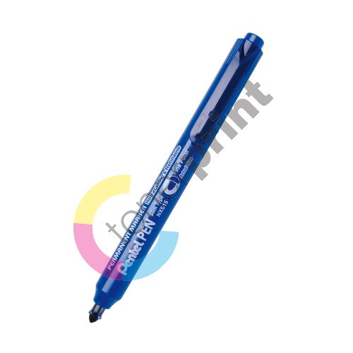Pentel Pen Slim Type NXS15, popisovač, modrý 1
