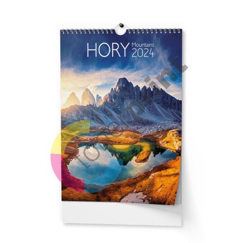 Nástěnný kalendář - Hory - A3 1