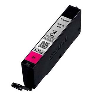 Inkoustová cartridge Canon CLI-571M XL, 0333C001, magenta, 11 ml, originál
