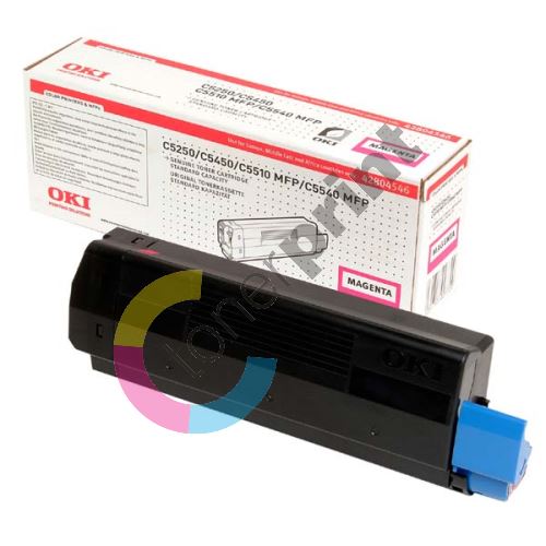 Toner OKI 42804546 červený originál 1