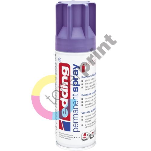 Akrylový sprej Edding 5200, šeříková matná, 200 ml 1