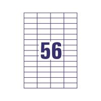 Univerzální etikety AVERY 52,5x21,2 mm 100 listů A4 - 3668 3 (2)