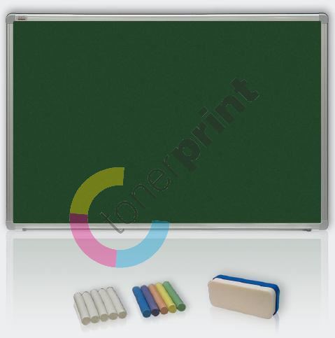 Magnetická keramická tabule zelená 120 x 90 - křída