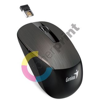 Myš Genius NX-7015, USB, blue eye, čokoládová