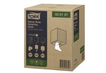 Tork Heavy-Duty čisticí utěrka W1/W2/W3, bílá, 31,5 × 38 cm, 280 ks, 530137