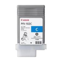 Inkoustová cartridge Canon PFI-102C, 0896B001, cyan, 130 ml, originál (1)