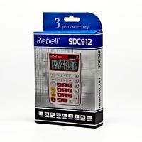 Kalkulačka Rebell SDC 912+ růžová (2)