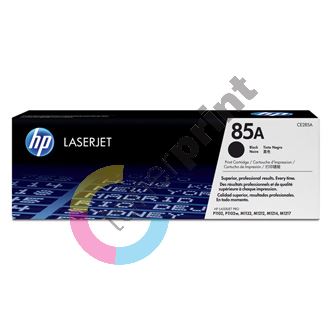 Toner HP CE285A, LaserJet P1102, M1132, black, 85A, originál