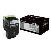 Toner Lexmark 80C0S10, CX310dn, CX310n, black, originál (1)