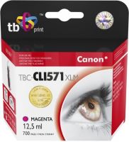 Kompatibilní cartridge Canon CLI-571M XL, 0333C001, TB Print, magenta, PIXMA MG5750 (1)