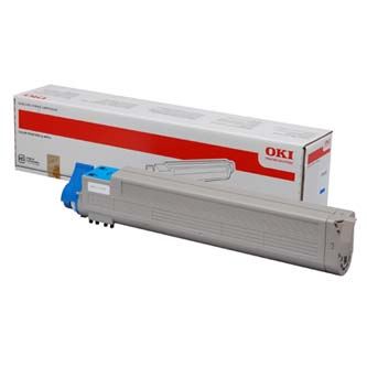 Toner OKI C9655, cyan, 43837131, originál