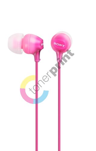 Sony sluchátka MDR-EX15LP, růžové 1