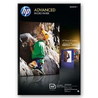 HP Advanced Glossy Photo Paper, foto papír, bez okrajů typ lesklý, zdokonalený typ bílý, 1