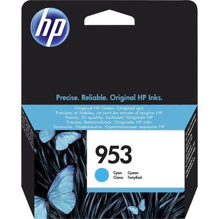 Inkoustová cartridge HP 953 (F6U12AE), cyan, 630 stran, originál