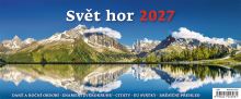 Stolní kalendář 2027 – Svět hor plánovací týdenní kalendář (2)