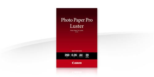 Canon Photo Paper Pro Luster, foto papír, lesklý, bílý, A3+, 13x19", 260 g/m2, 20 ks, 6211