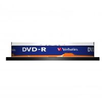 Verbatim DVD-R AZO 4,7 GB 16× Matt Silver, 10 ks Spindle – 43523 (1)
