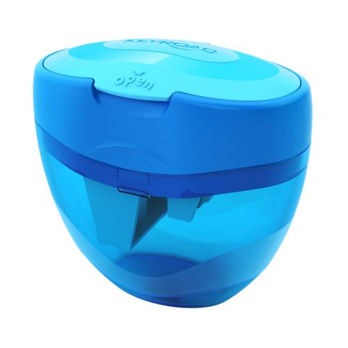 Ořezávátko Keyroad Tri Plus, plast, 3 otvory, mix