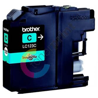 Inkoustová cartridge Brother LC-123C, MFC-J4510DW, cyan, originál