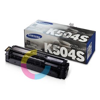 Toner Samsung CLT-K504S, CLP-314, CLX-4195, black, SU158A, originál