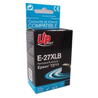 Inkoustová cartridge Epson 27XL, C13T27114010, black, kompatibilní UPrint