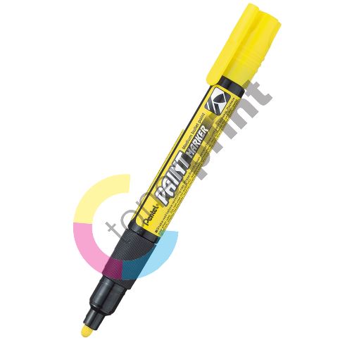 Pentel MMP20 Paint Marker, lakový popisovač, žlutý 9