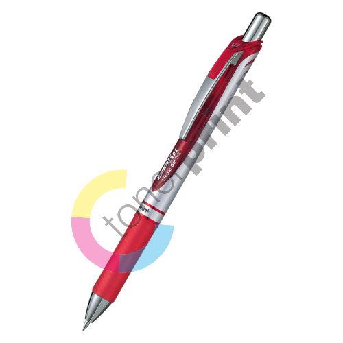 Pentel EnerGel BL77, gelové pero, červené 1