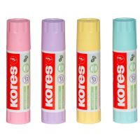 Lepidlo Kores 20g, tyčinka, pastelový mix (1)