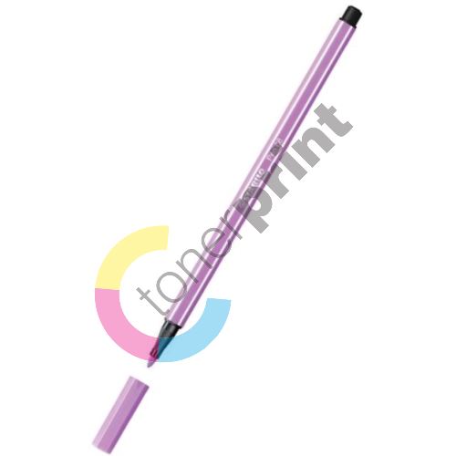 Fix Stabilo Pen 68, 1 mm, pastelová purpurová 1