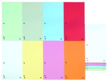 Rozlišovací pruhy Donau 235 x 105 mm, karton, mix barev, 100 ks Rozlišovací pruhy Donau 235 x 105 mm, karton, mix barev, 100 ks