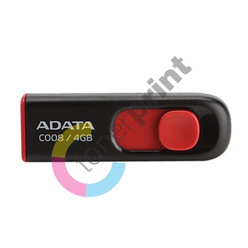 ADATA 8GB USB C008, USB flash disk 2.0, černo-červená 1
