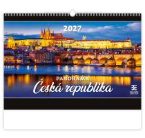 Nástěnný kalendář - Panorama Česká republika 2027 (kalendář na zeď Česko) (15)