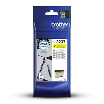Inkoustová cartridge Brother LC3237Y, Yellow, 1500 stran, MFC-J5945DW, MFC-J6945DW