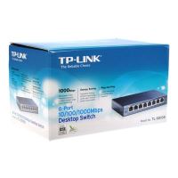 TP-Link TL-SG108, mini switch, LAN, 10/100/1000Mbps, 8 portový 4
