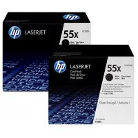 Toner HP CE255XD, 2-pack, black, 55X, originál 1 (1)